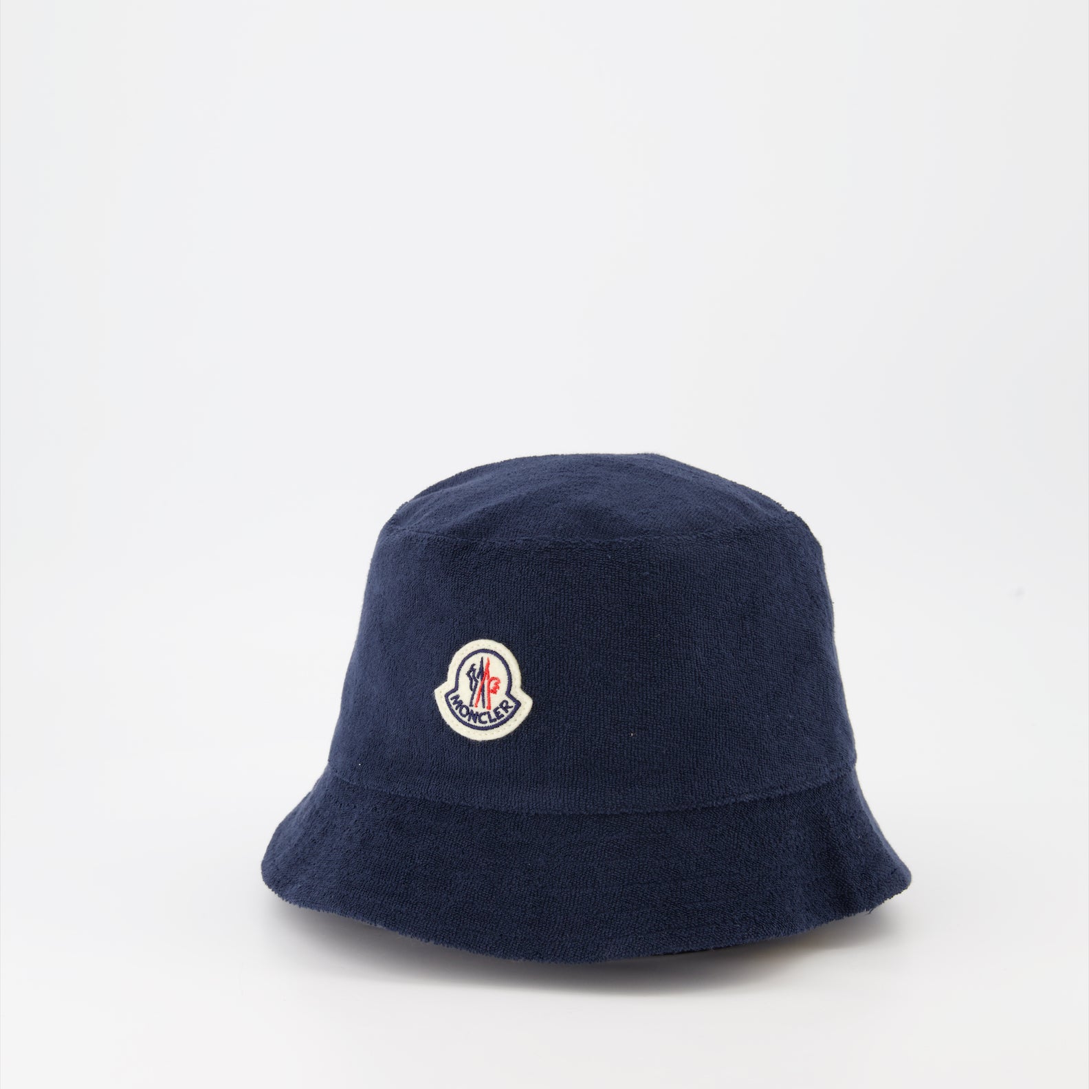 Chapeaux, casquettes et bonnets Bob en coton éponge Moncler Bleu foncé Unisexe