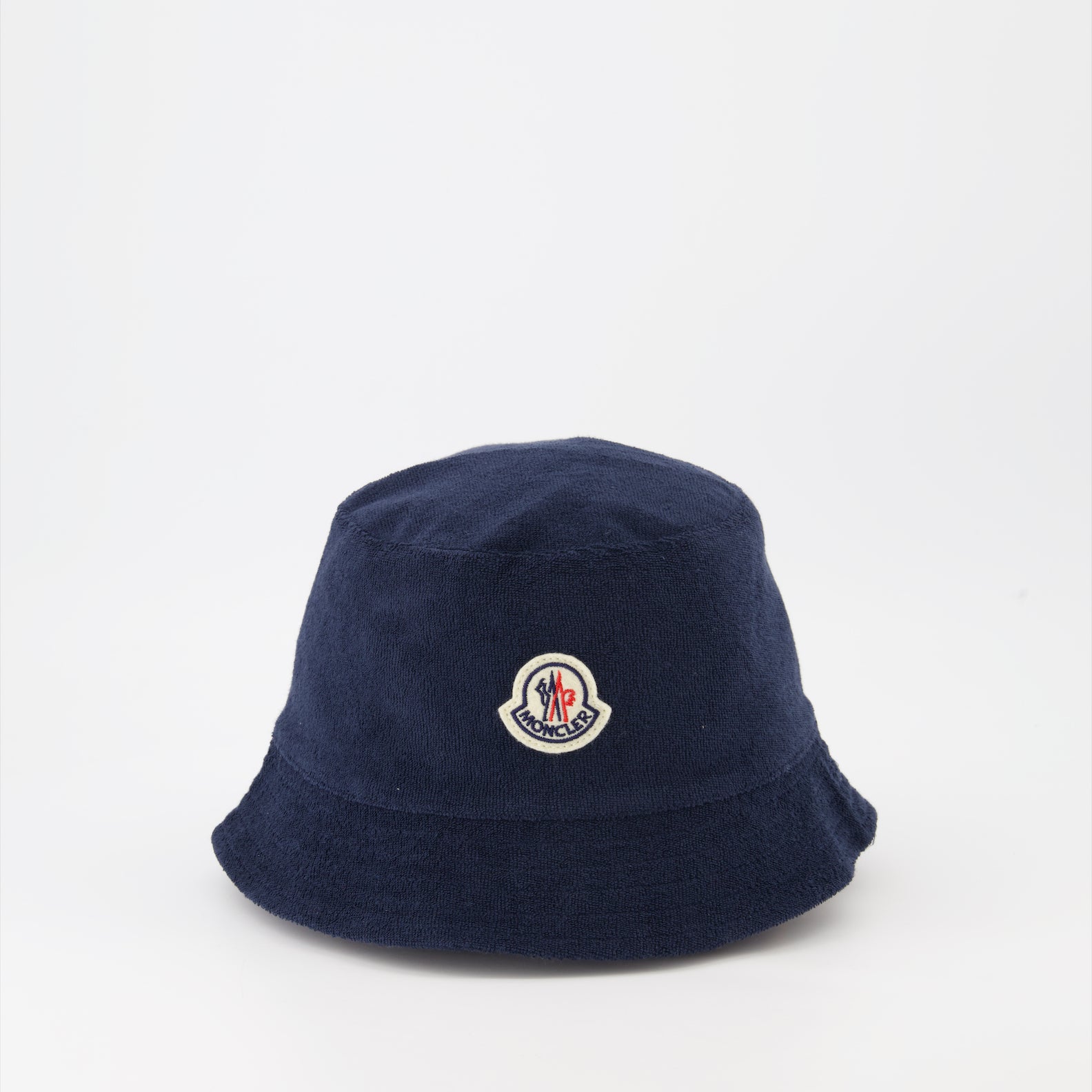 Chapeaux, casquettes et bonnets Bob en coton éponge Moncler Bleu foncé Unisexe