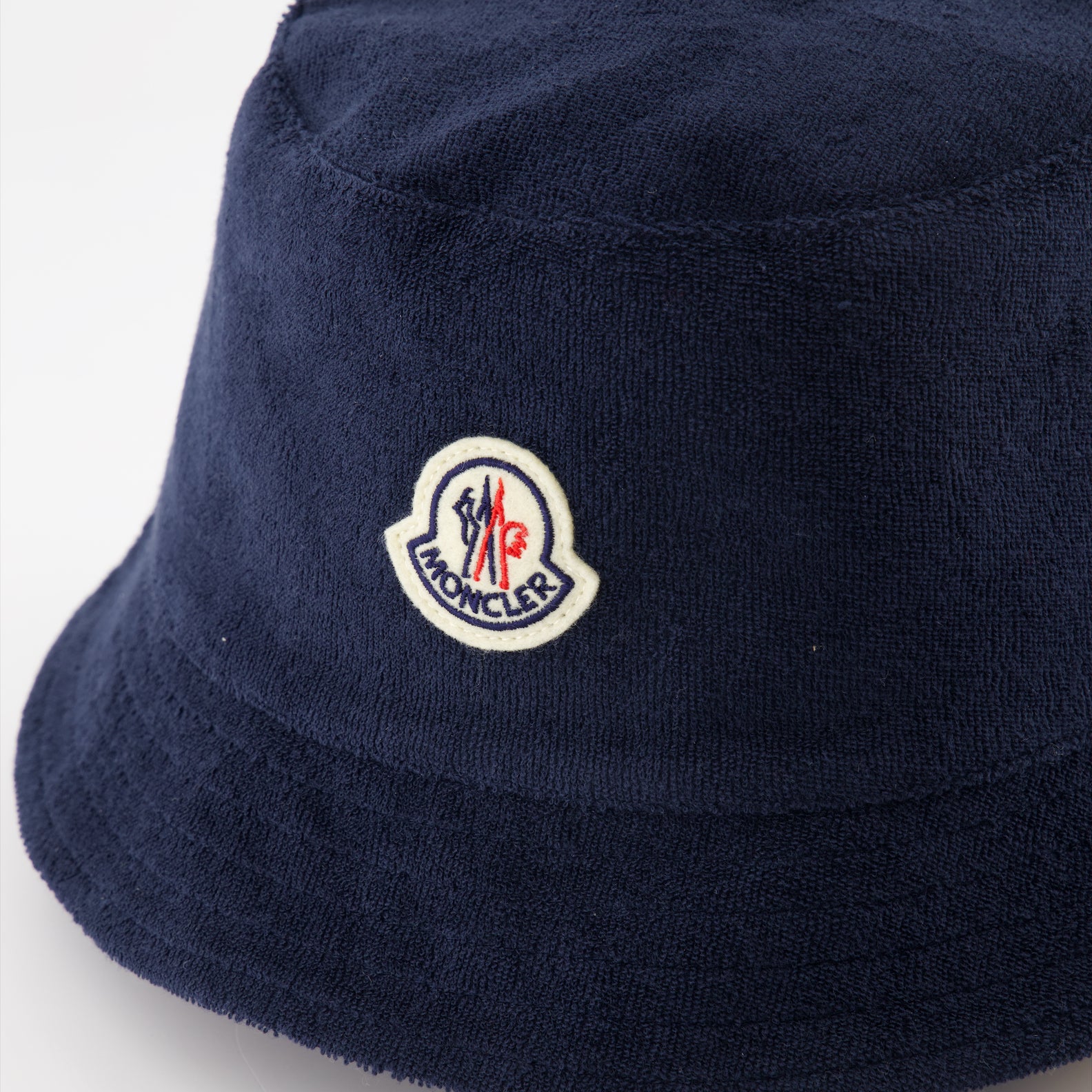 Chapeaux, casquettes et bonnets Bob en coton éponge Moncler Bleu foncé Unisexe