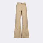 Pants Cargo Pants Palm Angels Beige Women