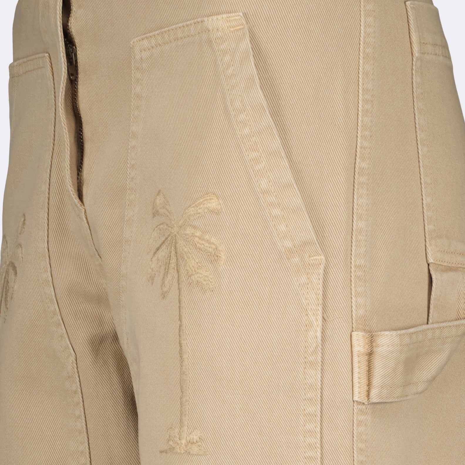 Pants Cargo Pants Palm Angels Beige Women
