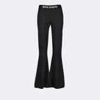 Pantalons Pantalon jogging flare Palm Angels Noir Femme
