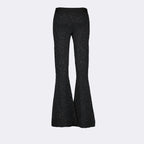 Pantalons Pantalon jogging flare Palm Angels Noir Femme