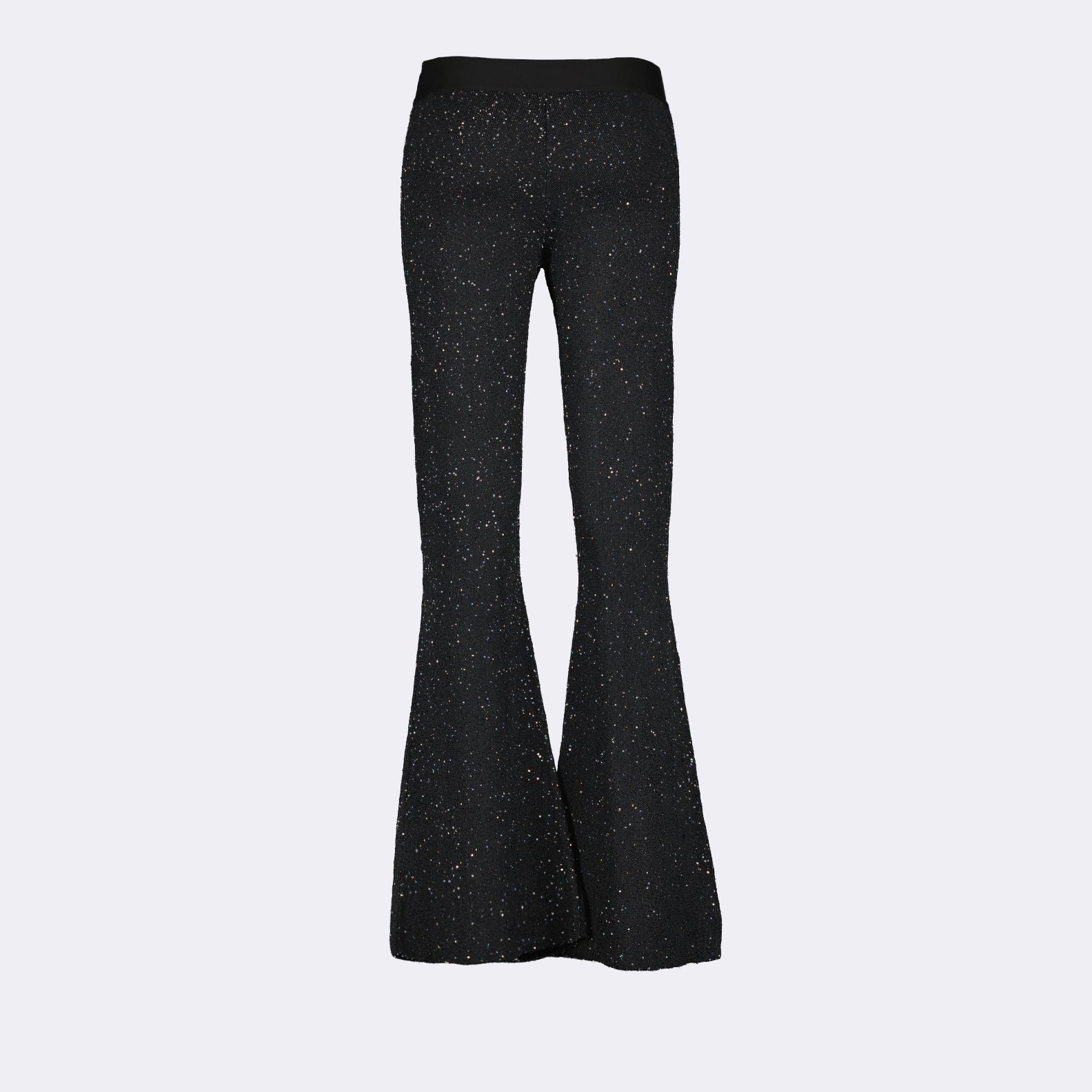 Pantalons Pantalon jogging flare Palm Angels Noir Femme