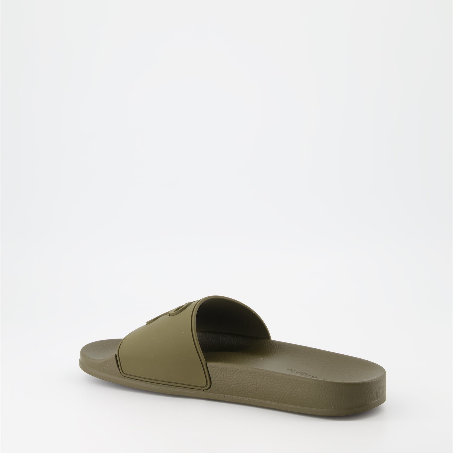 オープントゥシューズ PA モノグラム スライド Palm Angels 緑 男