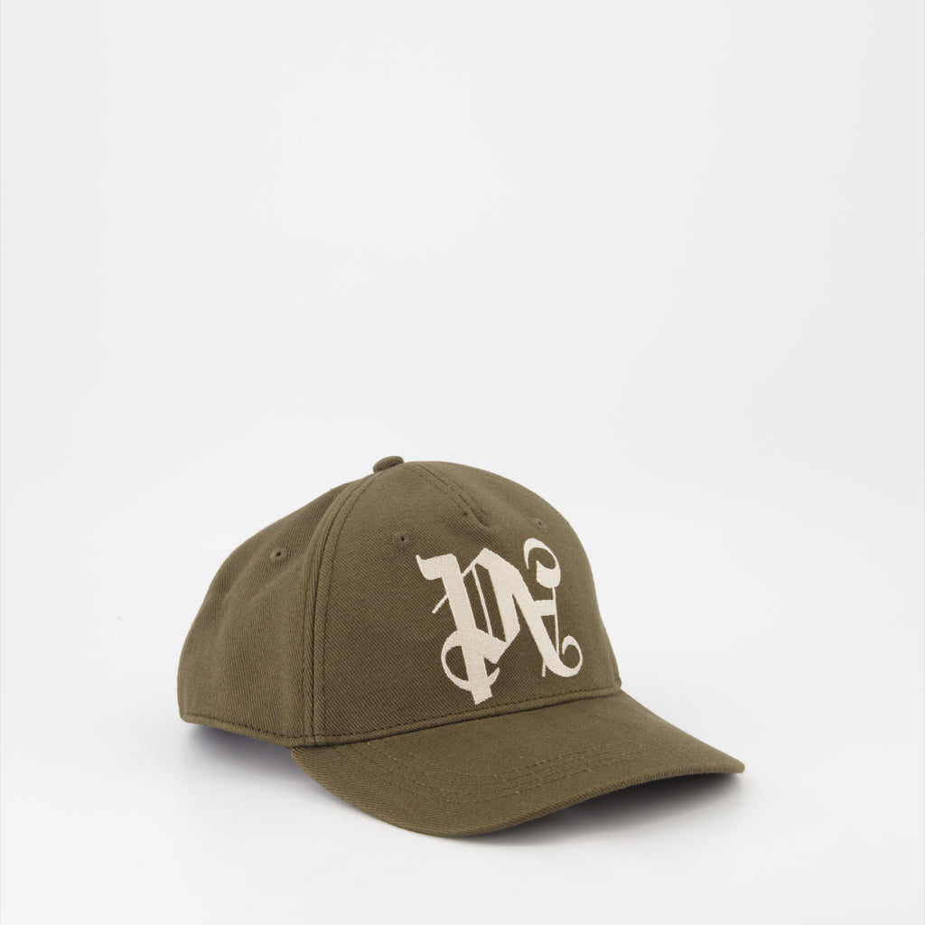 Chapeaux, casquettes et bonnets Casquette PA Monogram Palm Angels Vert Homme