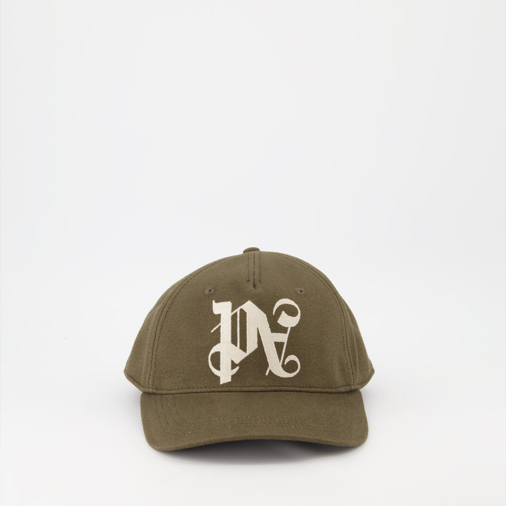 Chapeaux, casquettes et bonnets Casquette PA Monogram Palm Angels Vert Homme