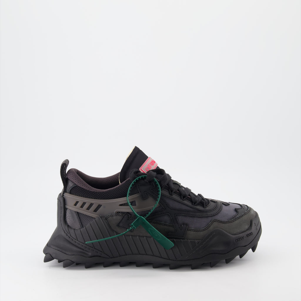 Tênis Baskets Odsy Off-White Preto Homme