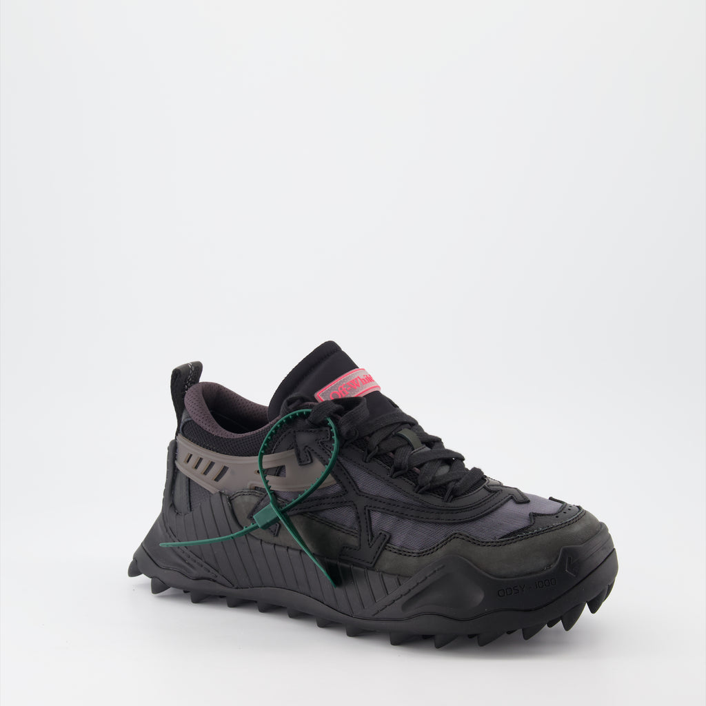 Tênis Baskets Odsy Off-White Preto Homme