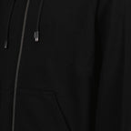 Sweatshirts Checked zipped jacket Burberry Black Man