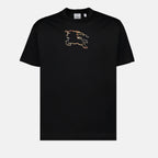 Tシャツ EKD チェック Tシャツ Burberry 黒 男