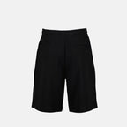 Shorts Short EKD Check Burberry Preto Homme