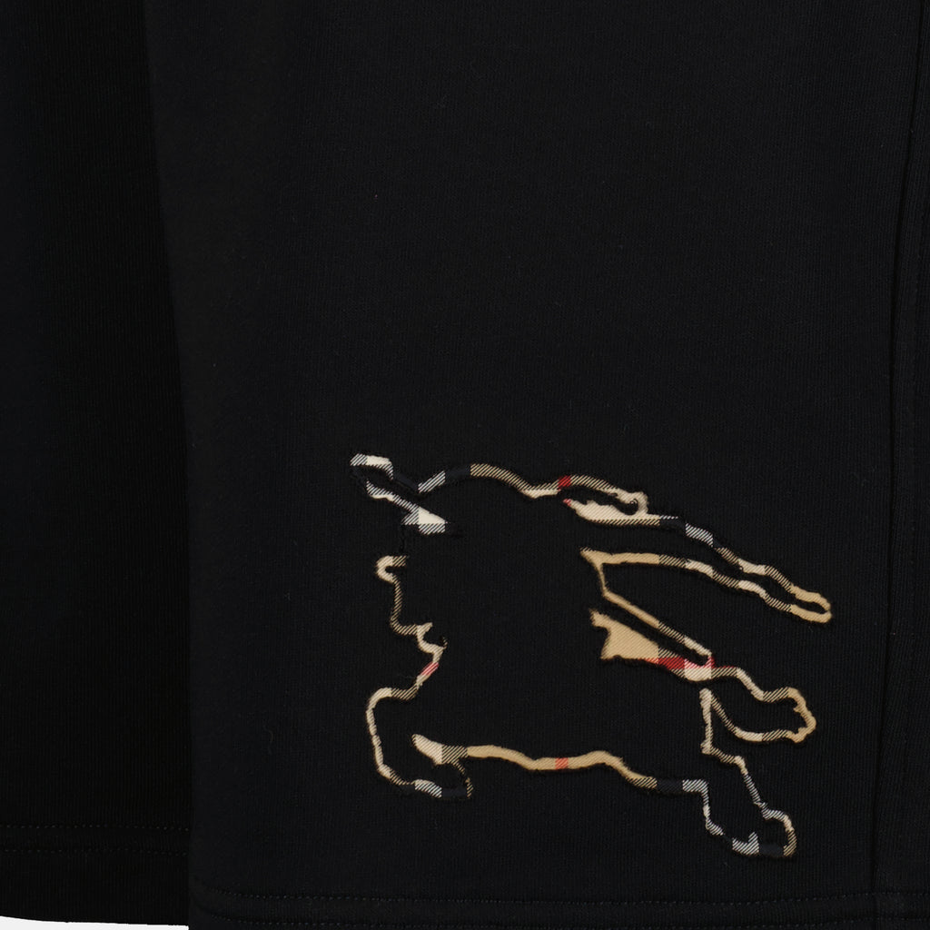 Shorts Short EKD Check Burberry Preto Homme