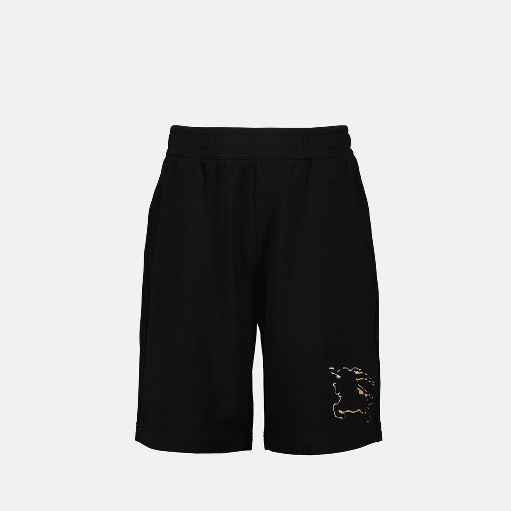 Shorts Short EKD Check Burberry Preto Homme