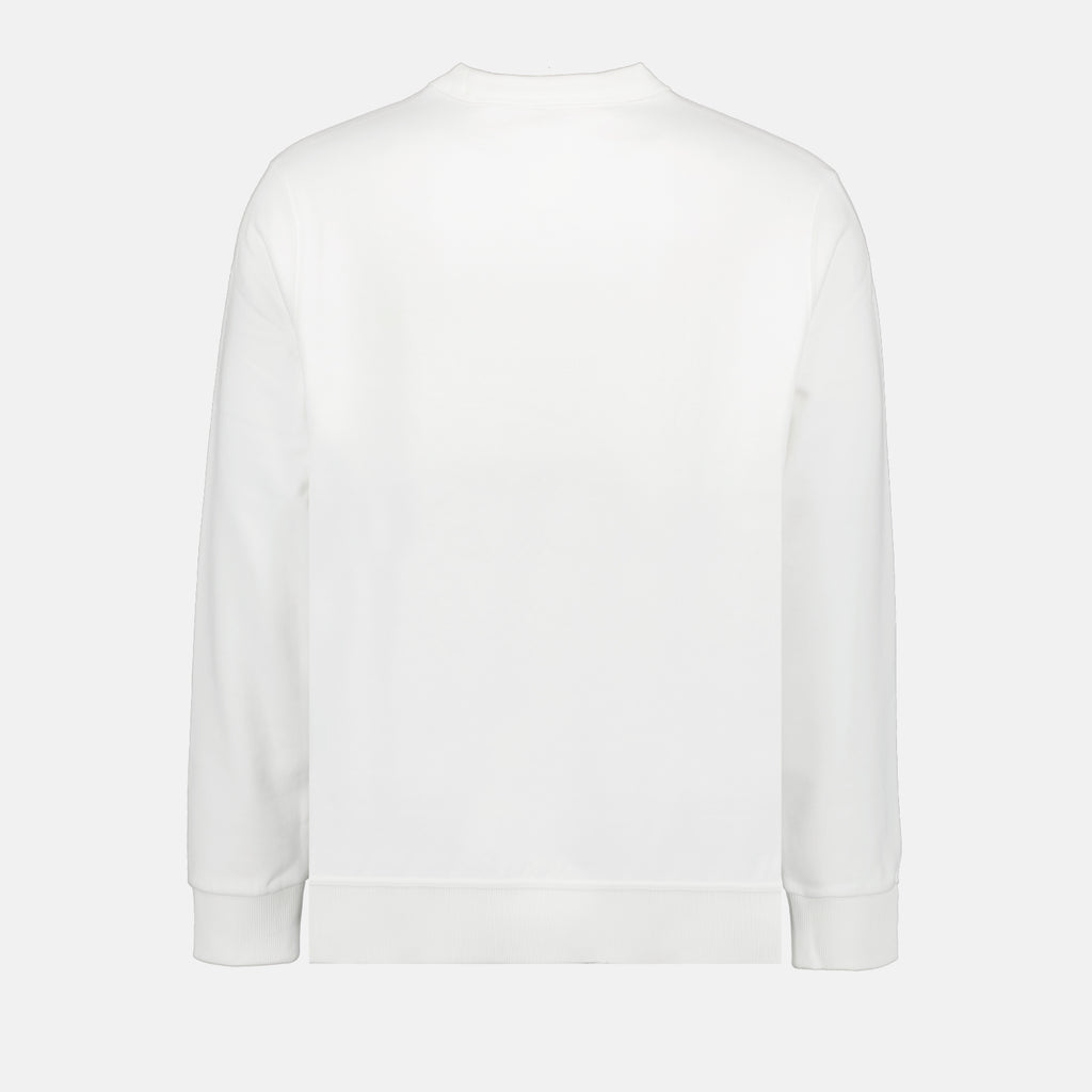 Sweatshirts Sweatshirt à logo Burberry Blanc Homme