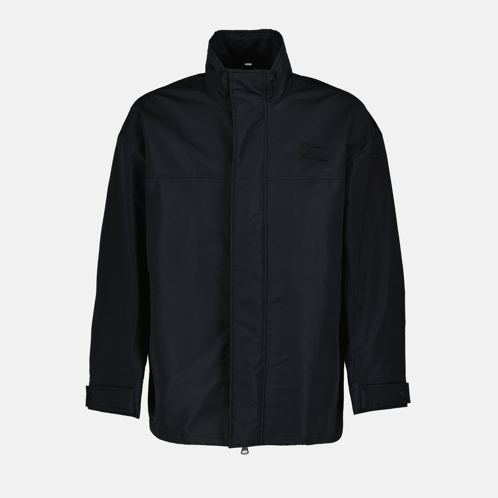 Coats Cavalier Jacket Burberry Black Man