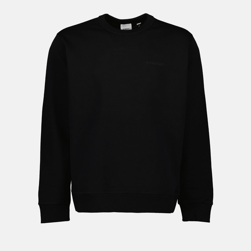Sweatshirts Sweatshirt Cavalier Burberry Noir Homme