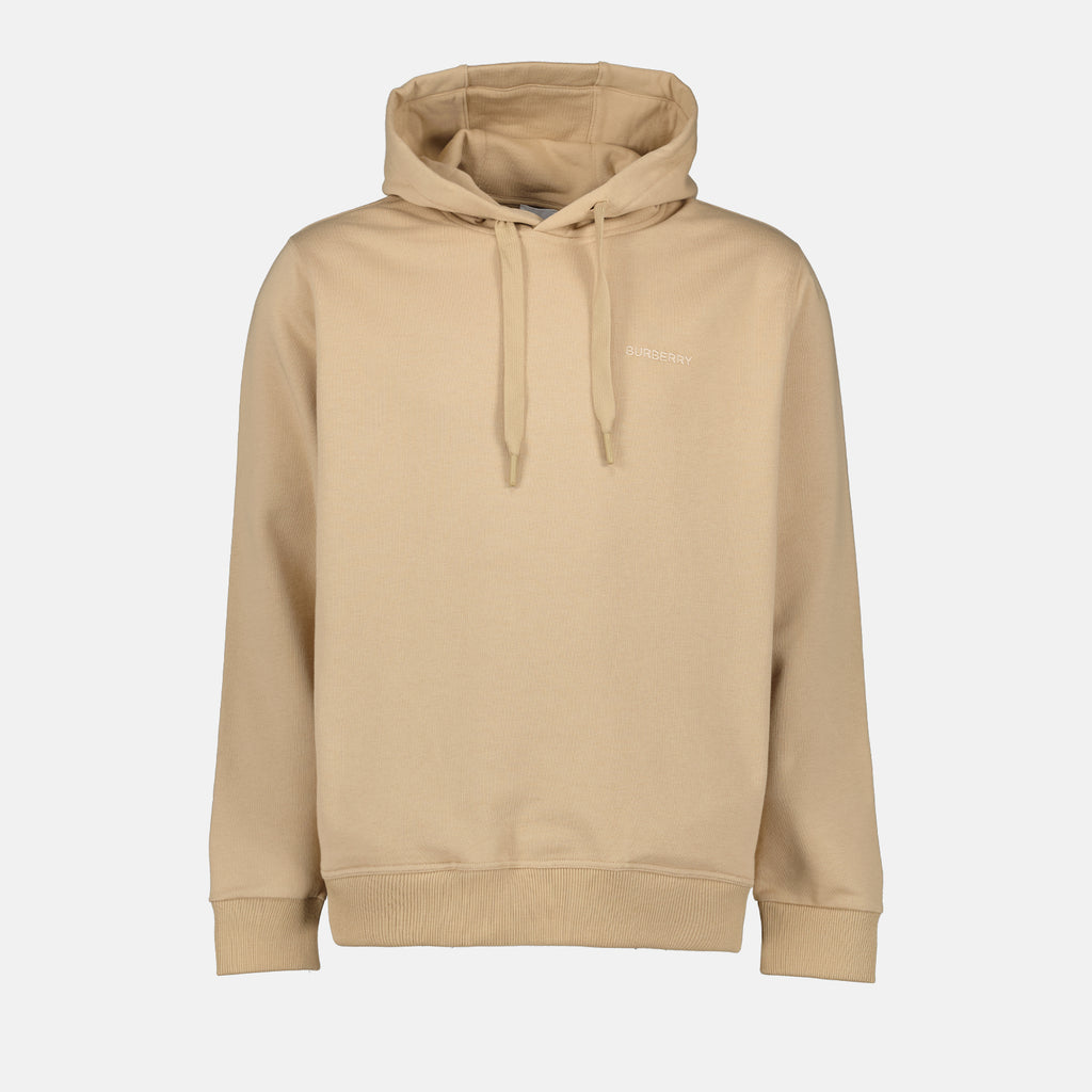 Sweatshirts Sweat à capuche Cavalier Burberry Beige Homme