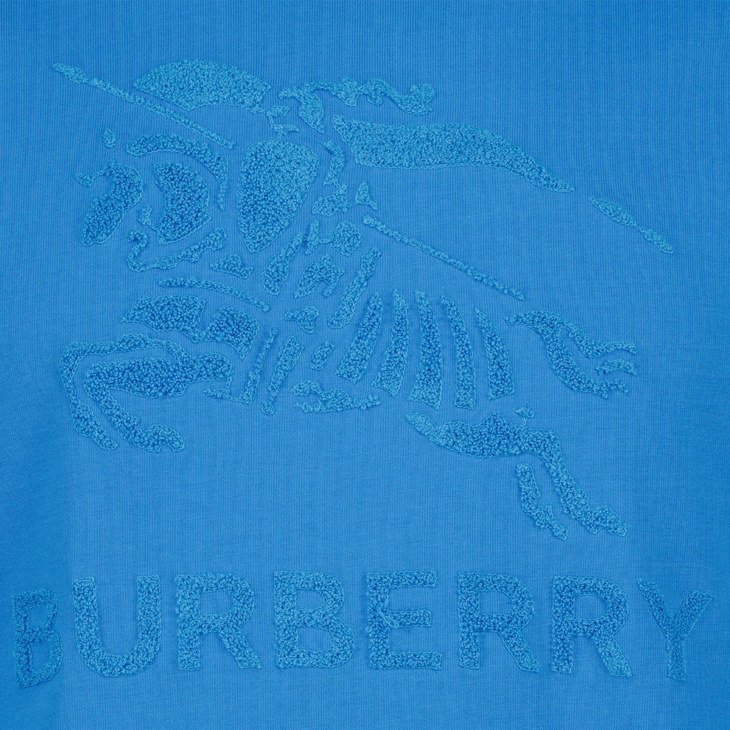 T-Shirts T-shirt Cavalier Burberry Blau Homme