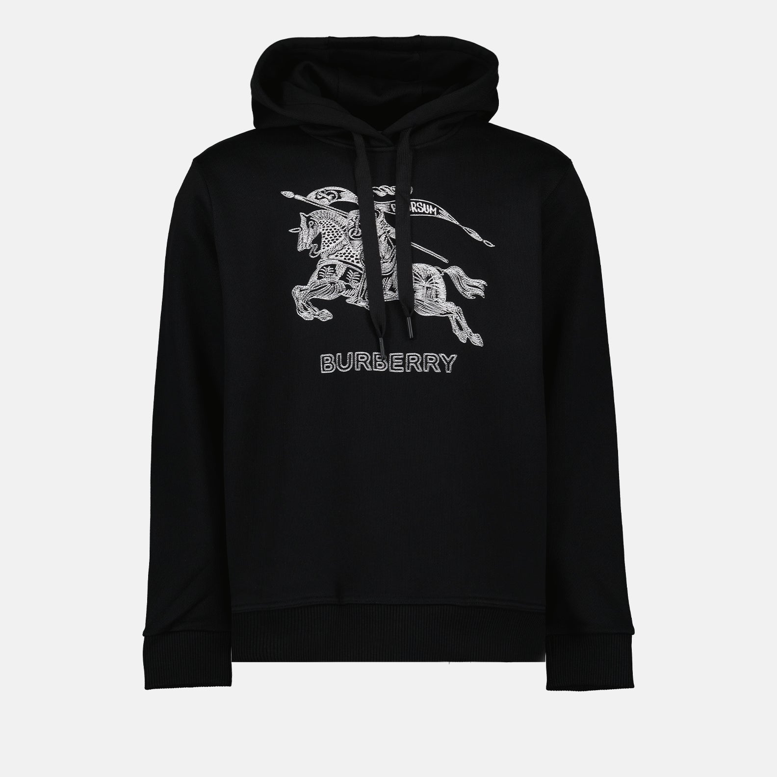 Sweatshirts Sweat à capuche Cavalier Burberry Noir Homme