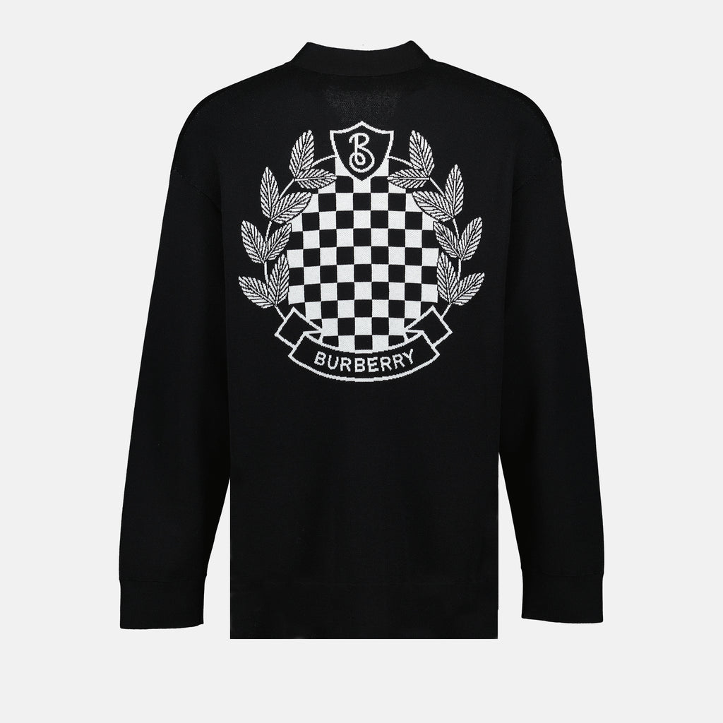 Strickwaren Oversized Cardigan Burberry Schwarz Homme