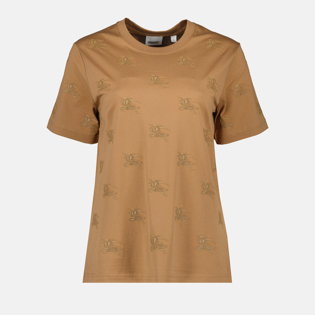Tシャツ ライダーTシャツ Burberry 茶色 女性