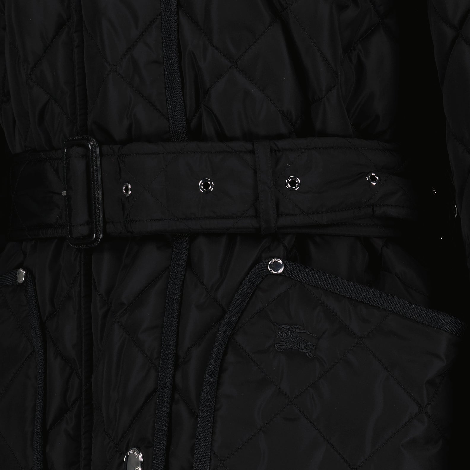 재킷 Veste matelassée en nylon Burberry 검은색 Femme