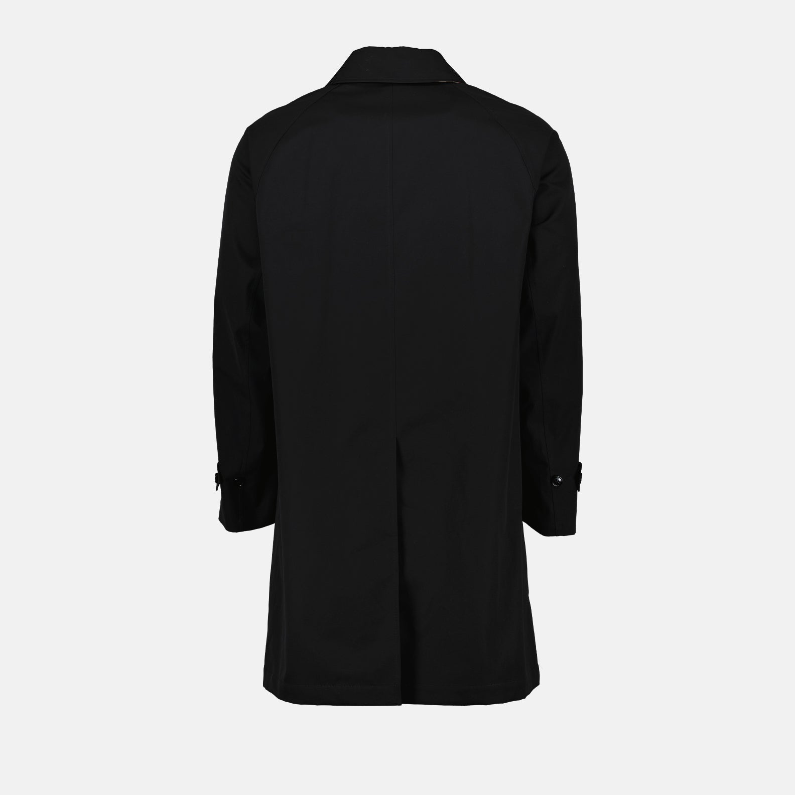 Coats Cotton Trench Burberry Black Man