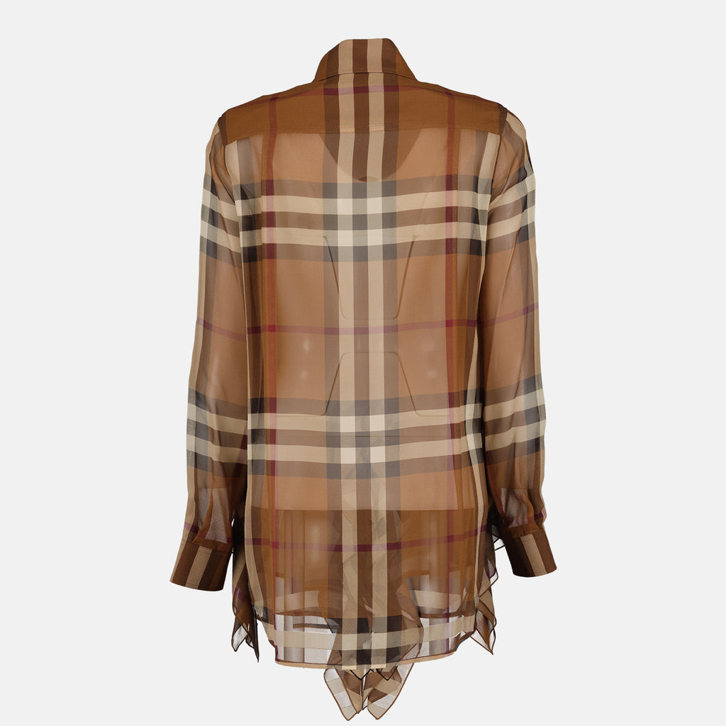 Shirts Checked shirt Burberry Brown Women