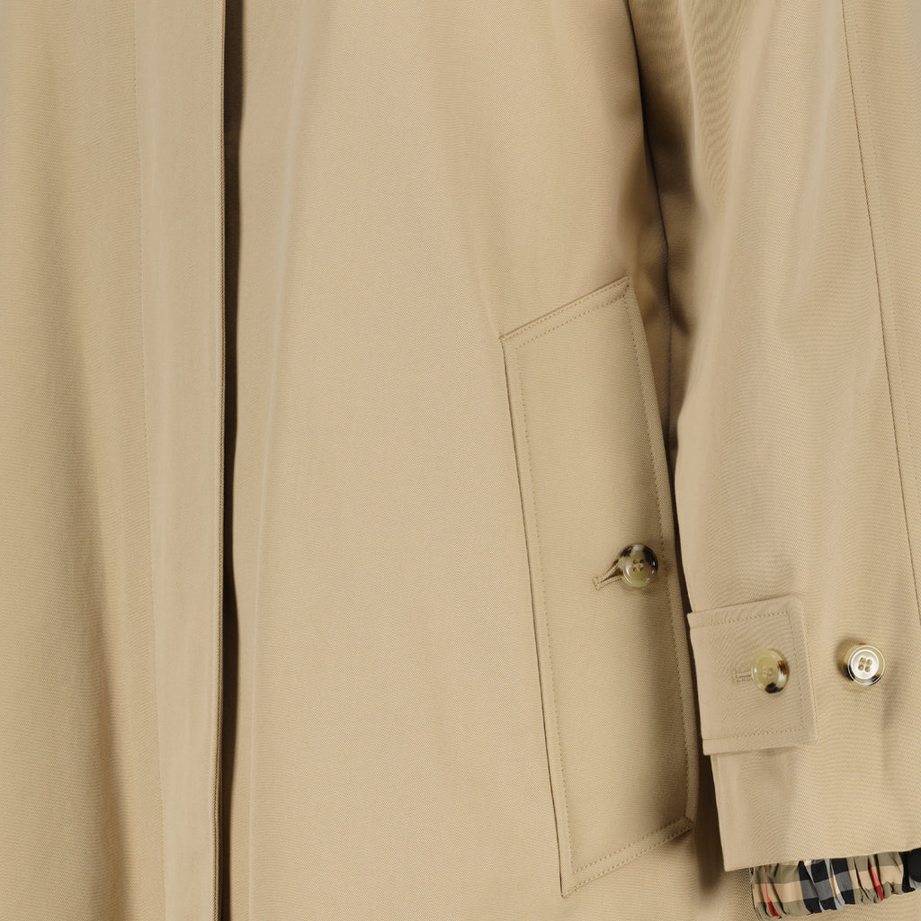 Abrigos Parka en gabardine Burberry Beige Femme