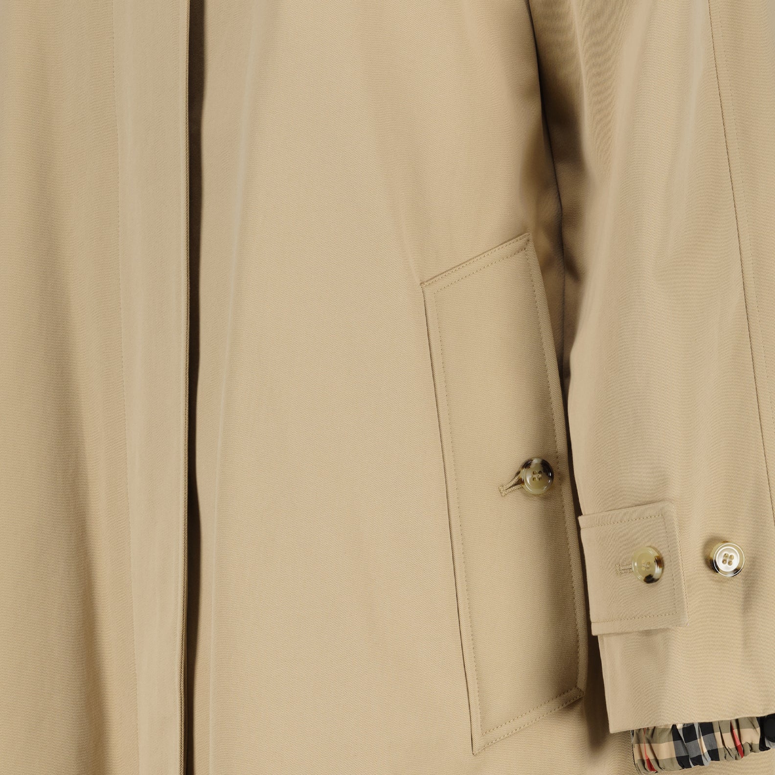 Manteaux Parka en gabardine Burberry Beige Femme