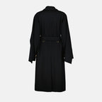 Coats Wool trench coat Burberry Black Women