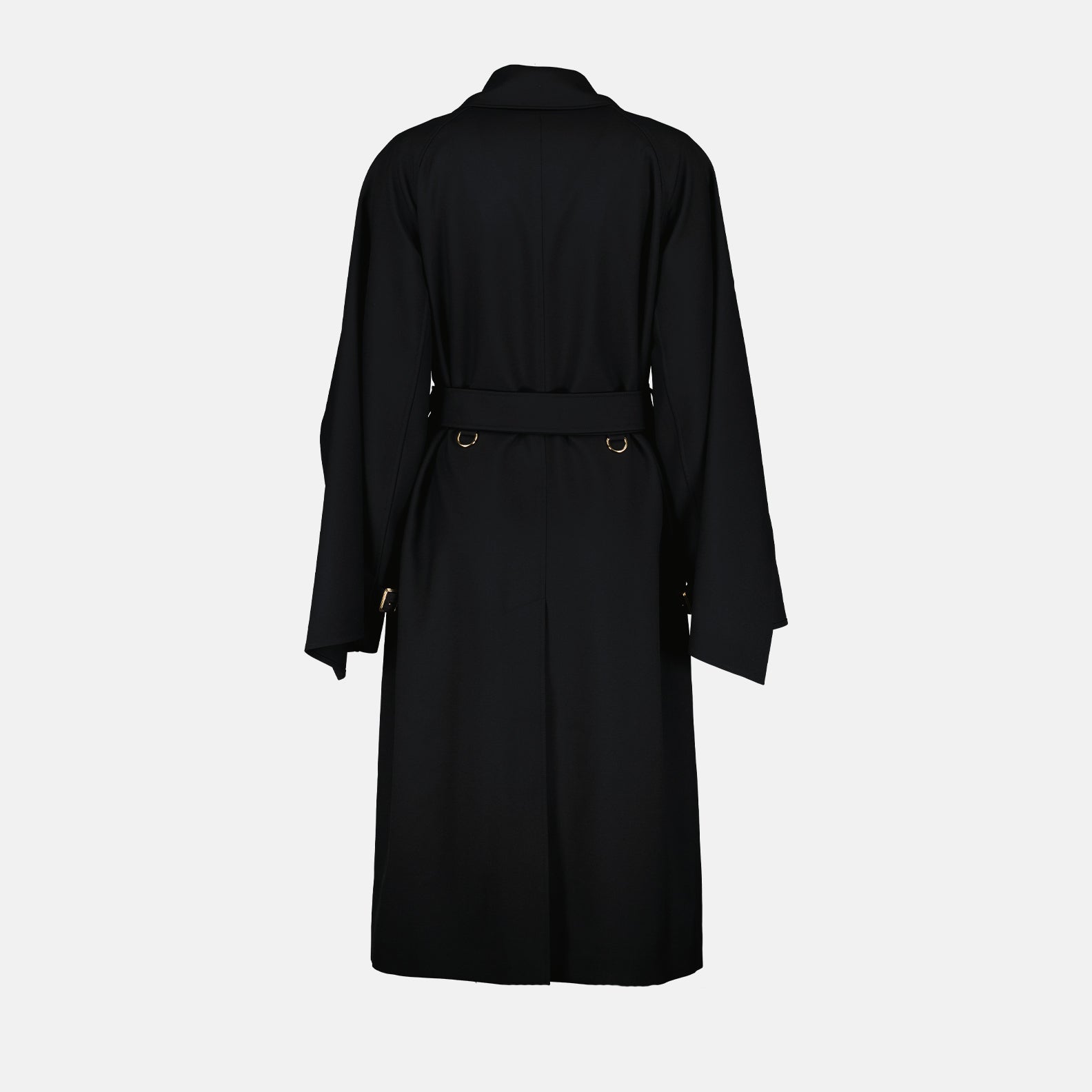 Coats Wool trench coat Burberry Black Women