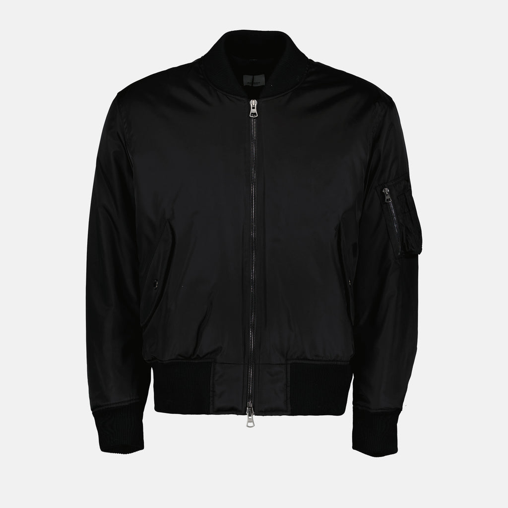 Vestes Bomber en nylon Burberry Noir Homme