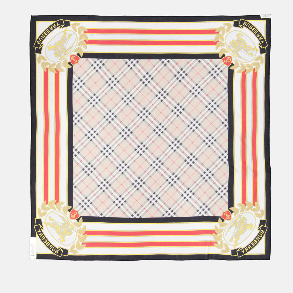 Schals und handschuhe Carré de soie Burberry Beige Femme