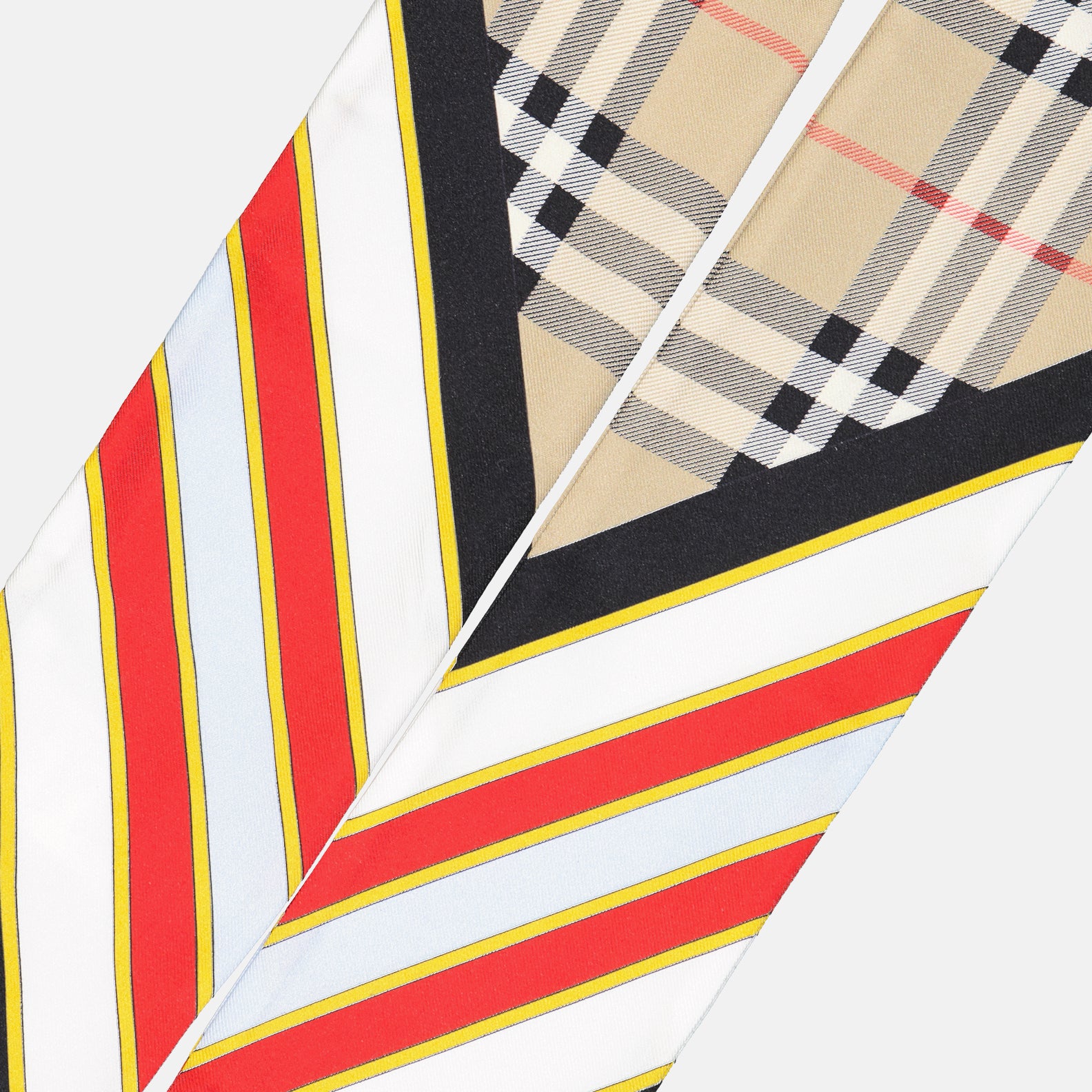 Schals und handschuhe Foulard à carreaux Burberry Beige Femme