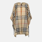 Jackets Checked cape Burberry Beige Femme