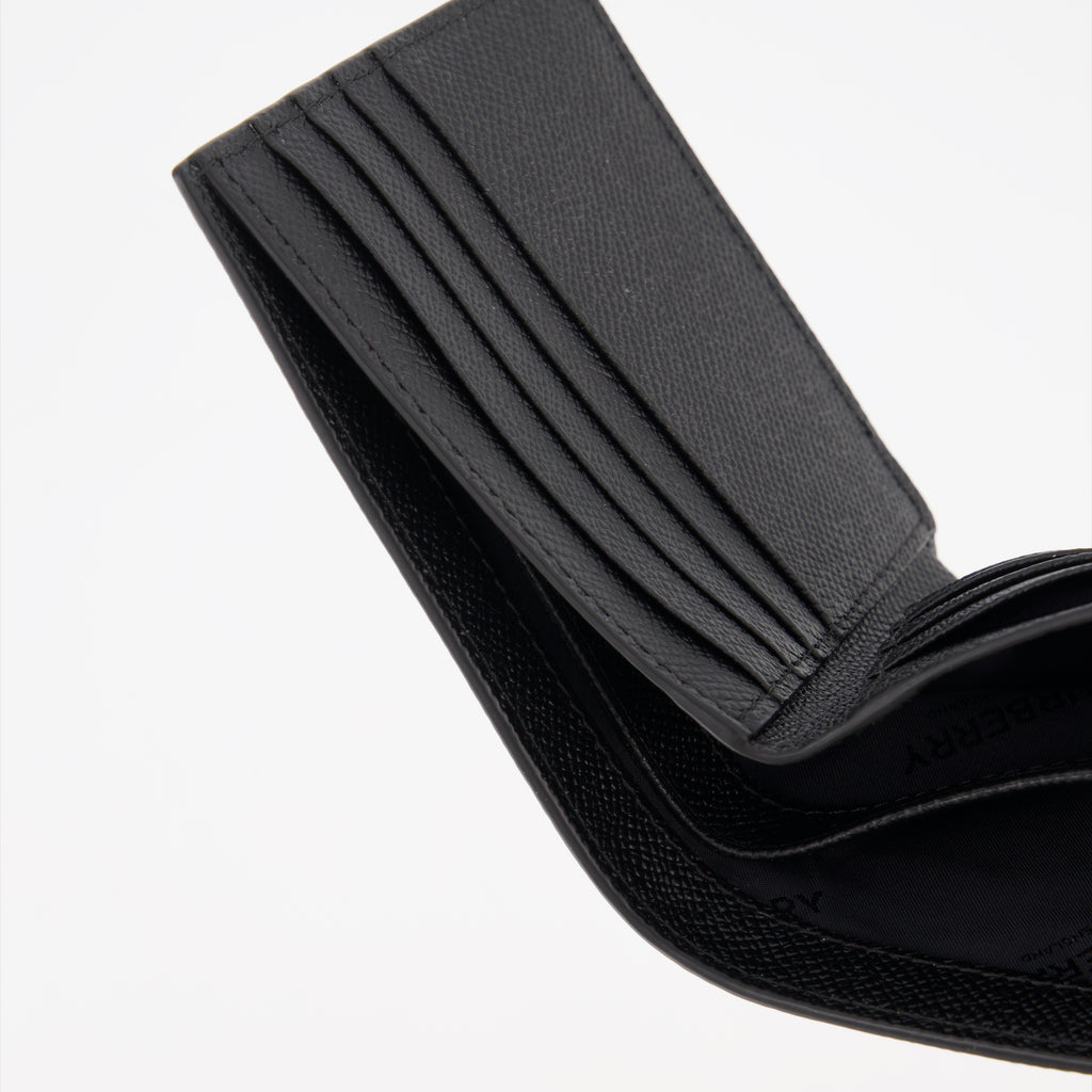 Small leather goods Plaque wallet Burberry Black Man