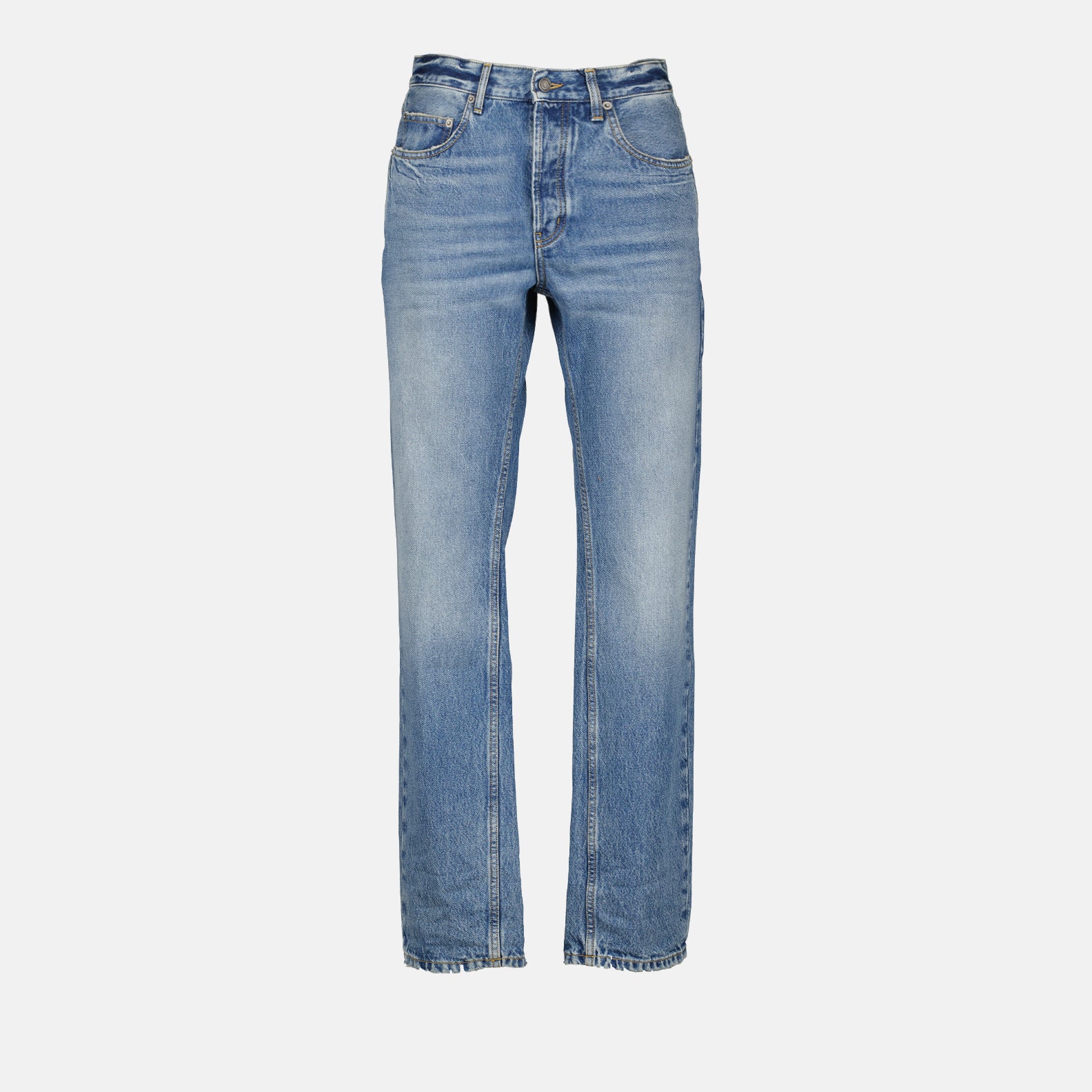 Pantalons Pantalon jean baggy Saint Laurent Bleu Homme