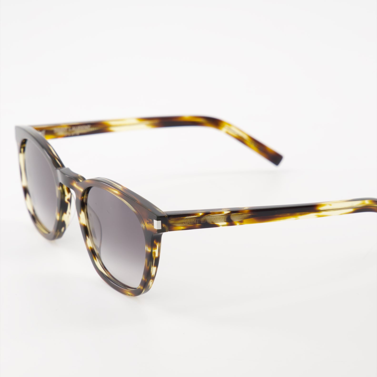 Lunettes de soleil écaille de tortue Saint Laurent Femme et