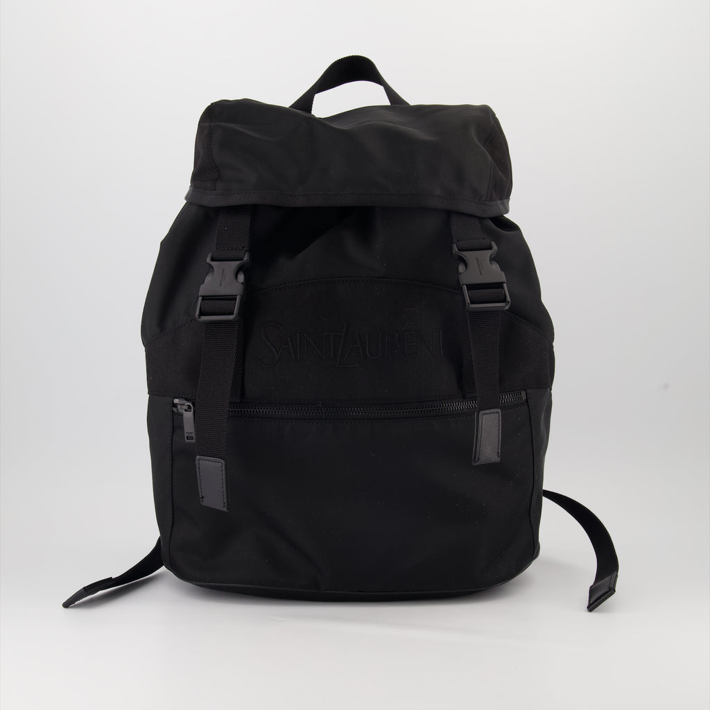 Sacs à dos Sac à dos en éconyl Saint Laurent Noir Homme