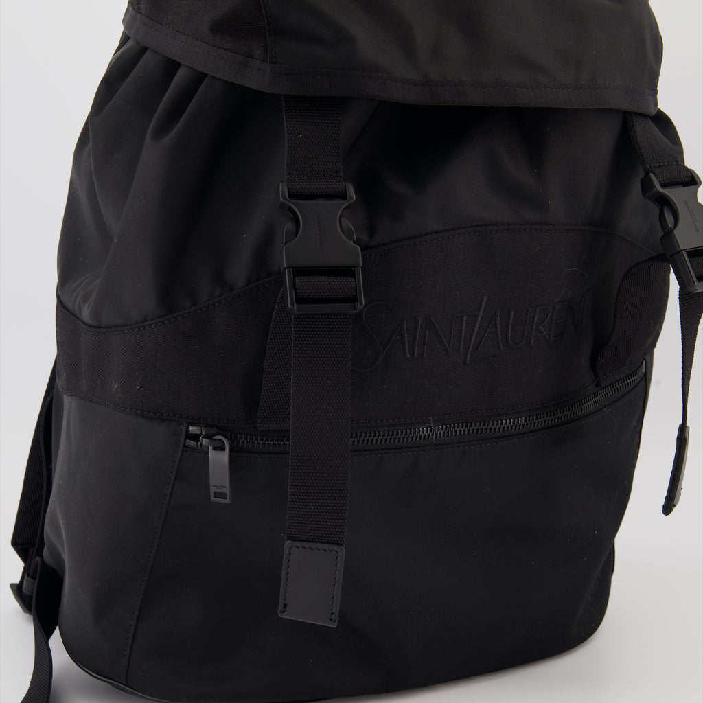 Sacs à dos Sac à dos en éconyl Saint Laurent Noir Homme