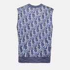 니트웨어 Pull Oblique Dior 파란색 Homme