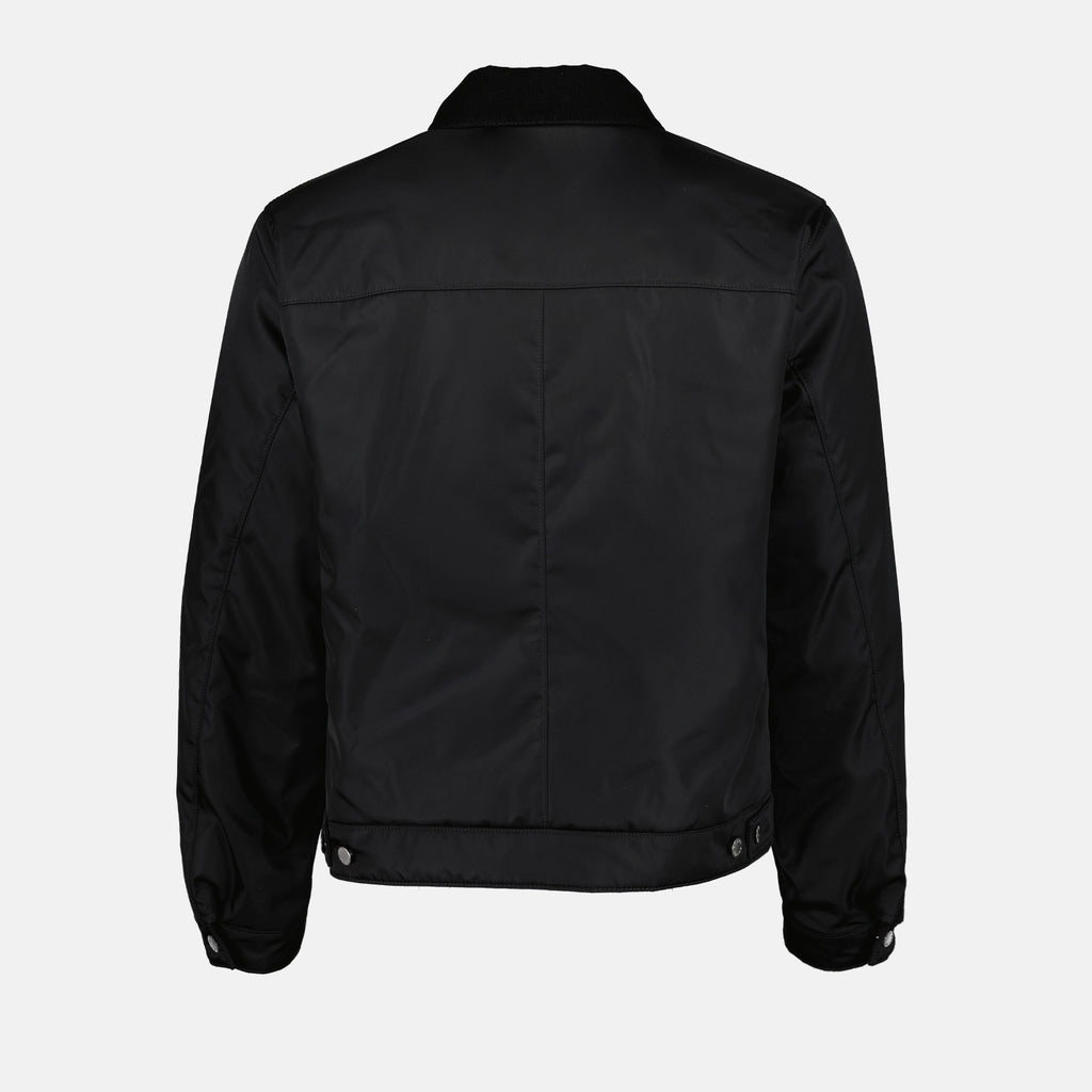 Vestes Veste en Re-Nylon Prada Noir Homme