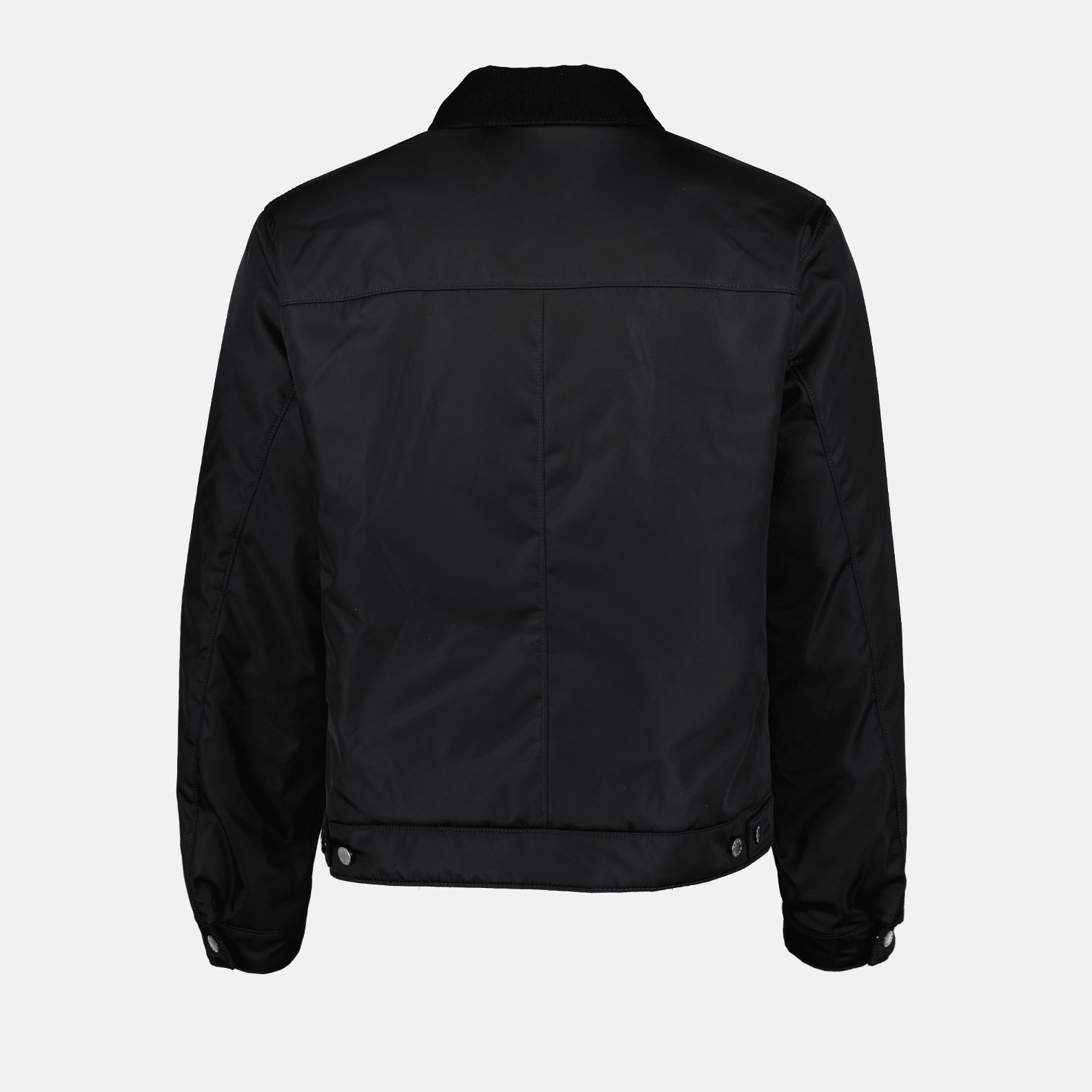 Vestes Veste en Re-Nylon Prada Noir Homme