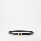 Belts Saffiano Belt Prada Black Women
