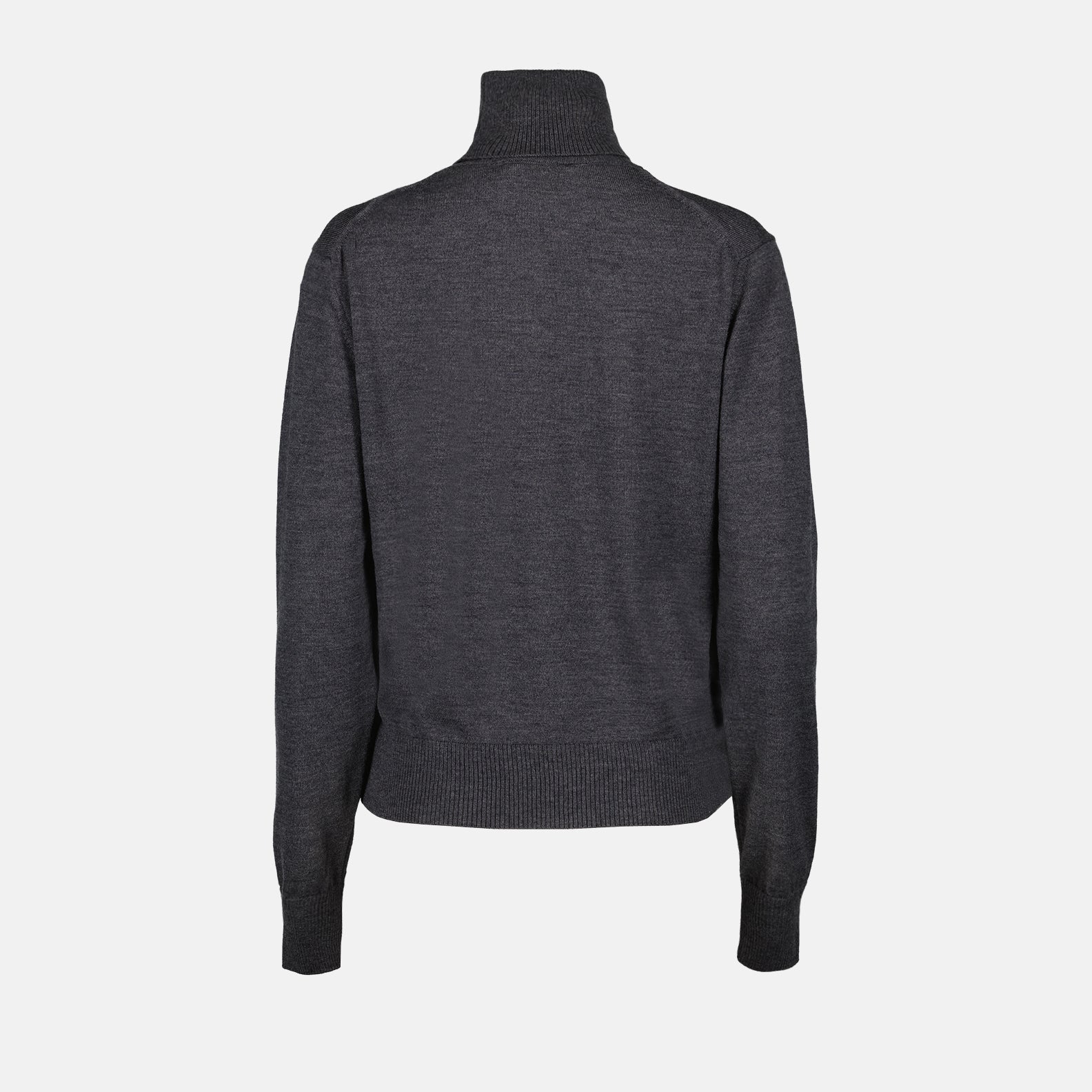 Maille Pull col roulé Ami de Coeur Ami PARIS Gris Femme