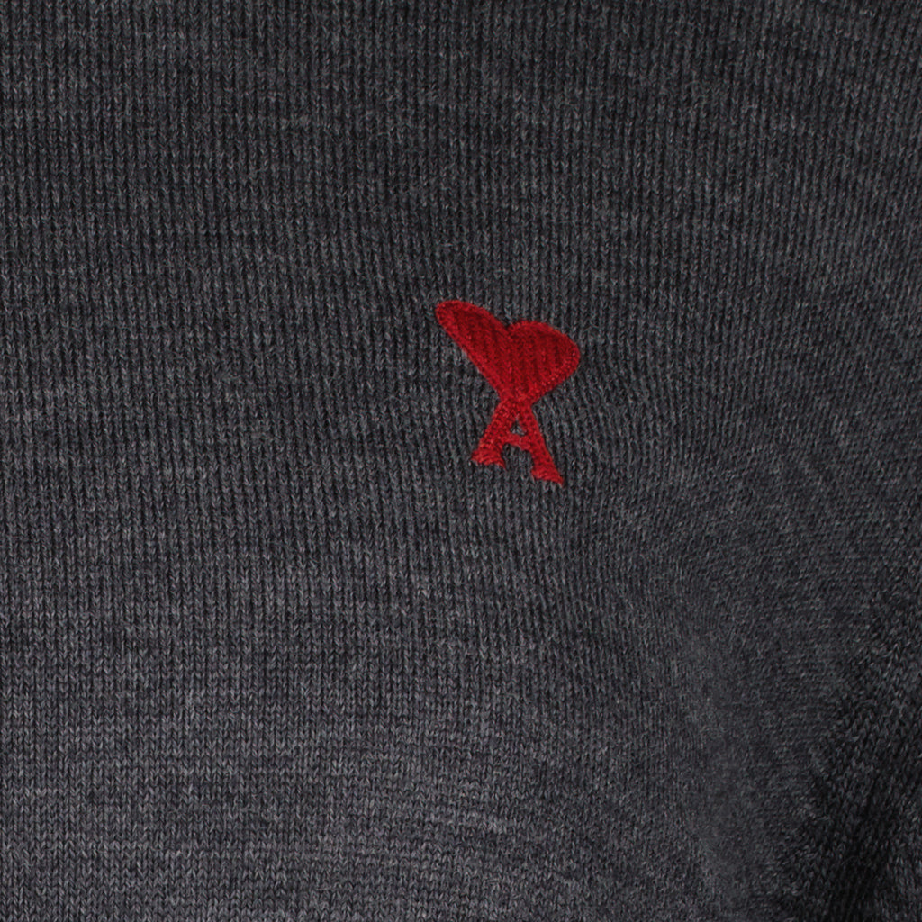 Maglieria Maglione Collo Alti Ami de Coeur Ami PARIS Grigio Femme