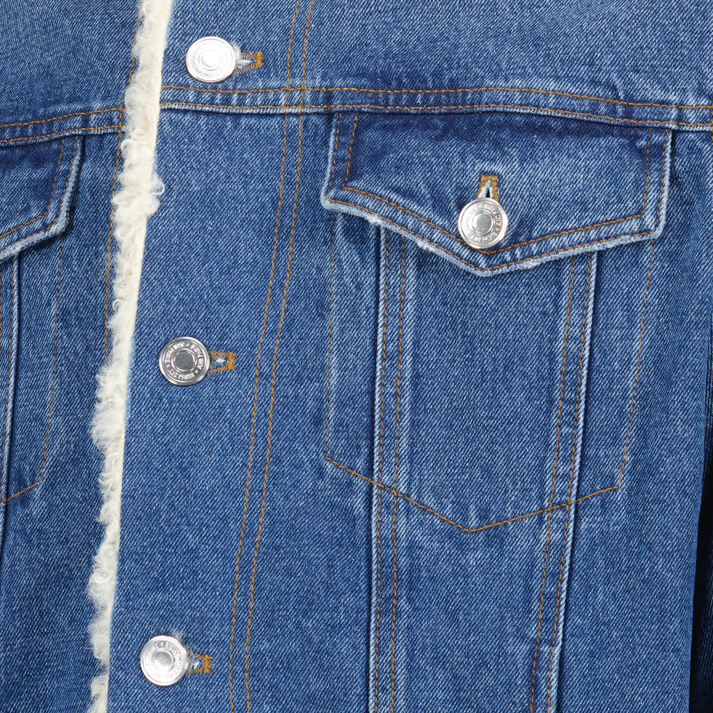 ジャケット デニムトラッカージャケット Ami PARIS 青 Homme