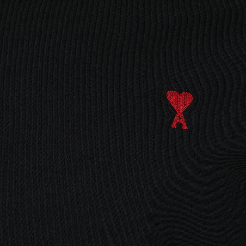 T-shirts Long Sleeve T-shirt Ami PARIS Black Unisex